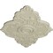Ekena Millwork Piedmont Ceiling Medallion (Fits Canopies up to 6 1/2"), 67 1/8"W x 48 5/8"H x 1 7/8"P, Clear Yellow CM67PECYF - alternate 3